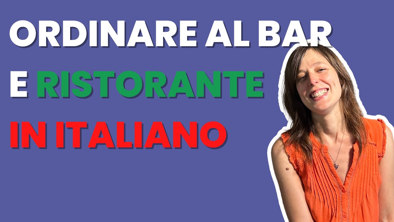 How to order at an Italian restaurant or bar — phrase guide