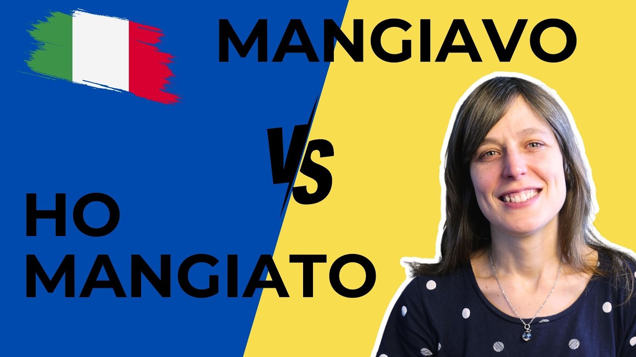 Passato prossimo vs imperfetto — Italian past tense comparison