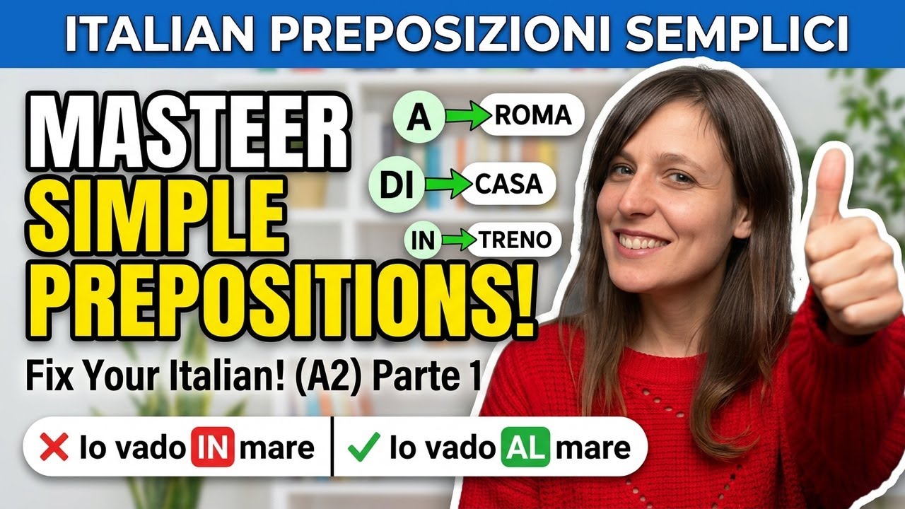 Italian prepositions di a da in